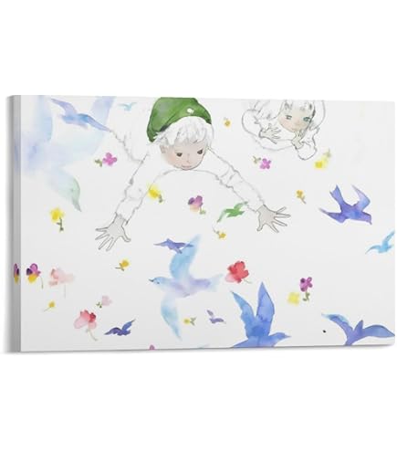 Amazon.co.jp: いわさきちひろ『母の日(色紙)』オフセット印刷 人物画